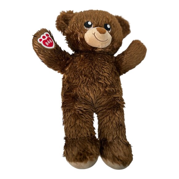 Build-A-Bear Workshop Brown Bear 2018 Kids Fun Stuffed Animal - Picture 4 of 9